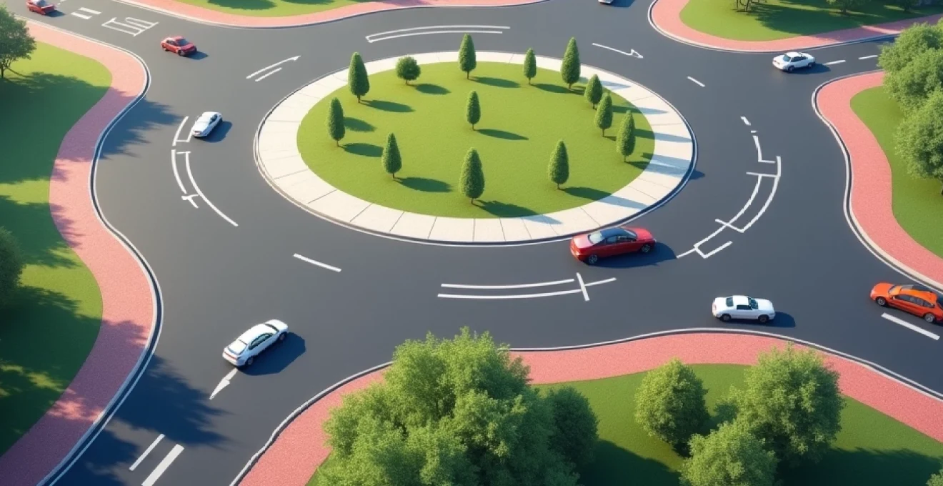 limitation-de-vitesse-sur-un-rond-point-regles-a-connaitre